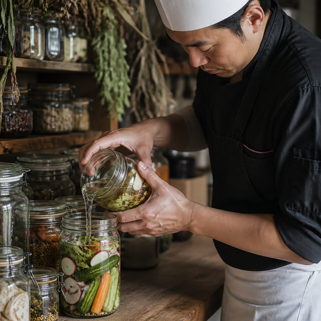 ความลับของเชฟมืออาชีพในการทำ Seasonal Cooking ที่ใช้การถนอมอาหารเป็นสะพานเชื่อมให้อาหารเพื่อสุขภาพมีรสชาติเข้มข้นกว่า